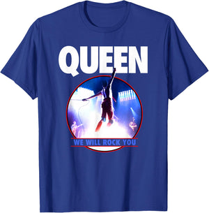 Official Queen Live Rock You T-Shirt - T-Shirt | Royal