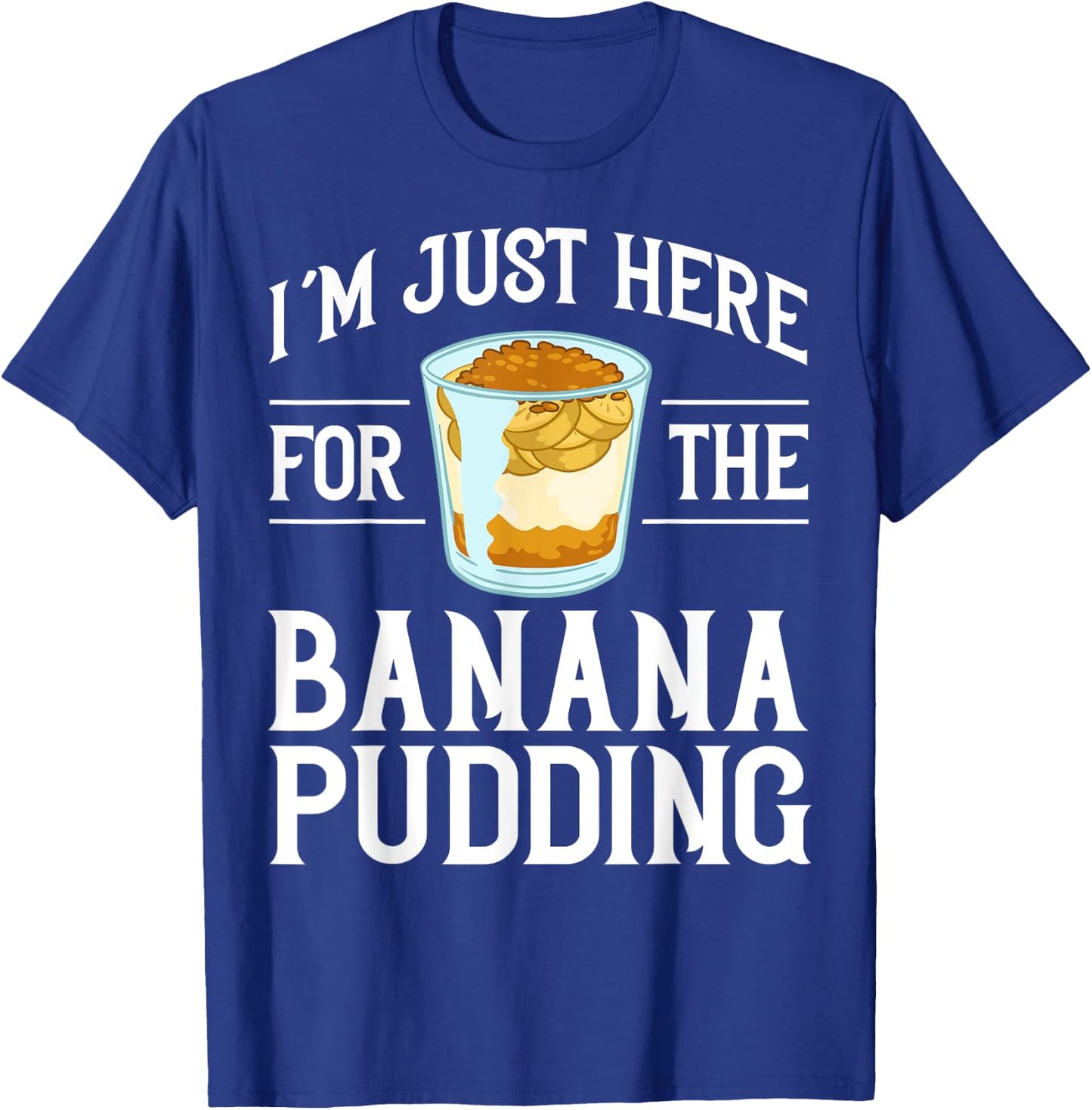 Banana Pudding Recipe Ice Cream Women Girls Kids T-Shirt - T-Shirt | Royal