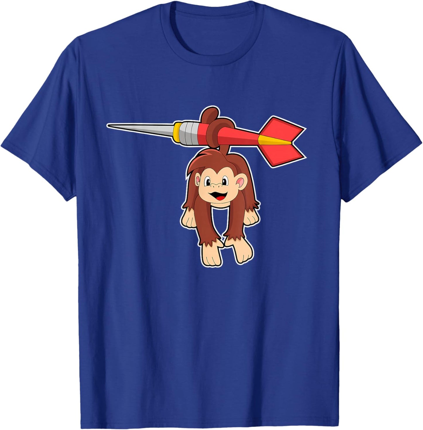 Monkey Darts Dart Sports T-Shirt - T-Shirt | Royal