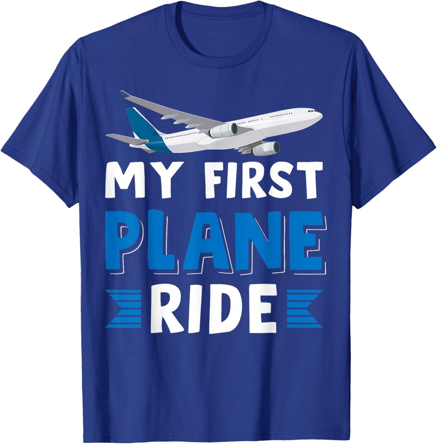 My First Plane Ride T-Shirt - T-Shirt | Royal