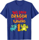 1st Birthday Boy Girl This little dragon is now turning 1 T-Shirt - T-Shirt | Royal