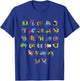 ABC Animals Identification A-Z Types Of Zoo Animals Alphabet T-Shirt - T-Shirt | Royal