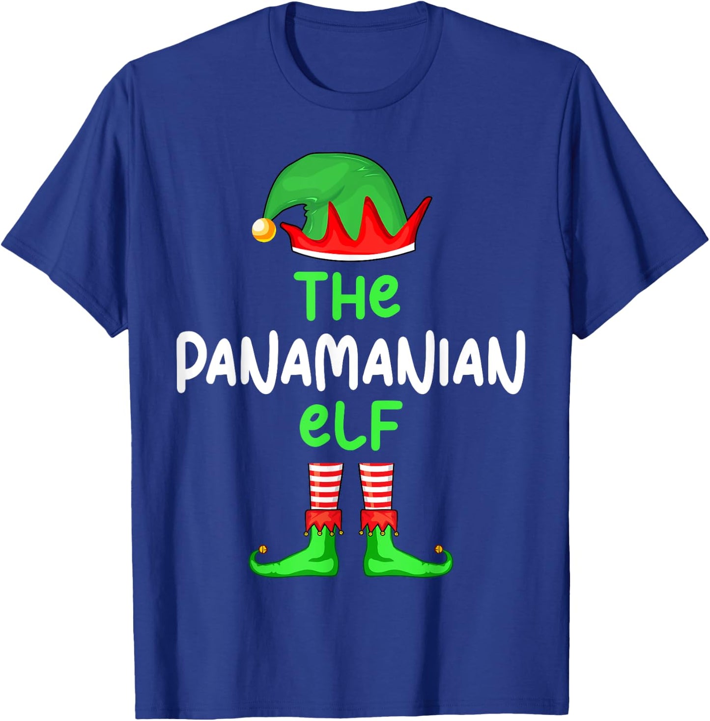I'm The Panamanian Elf Panama Christmas Funny Pajama T-Shirt - T-Shirt | Royal