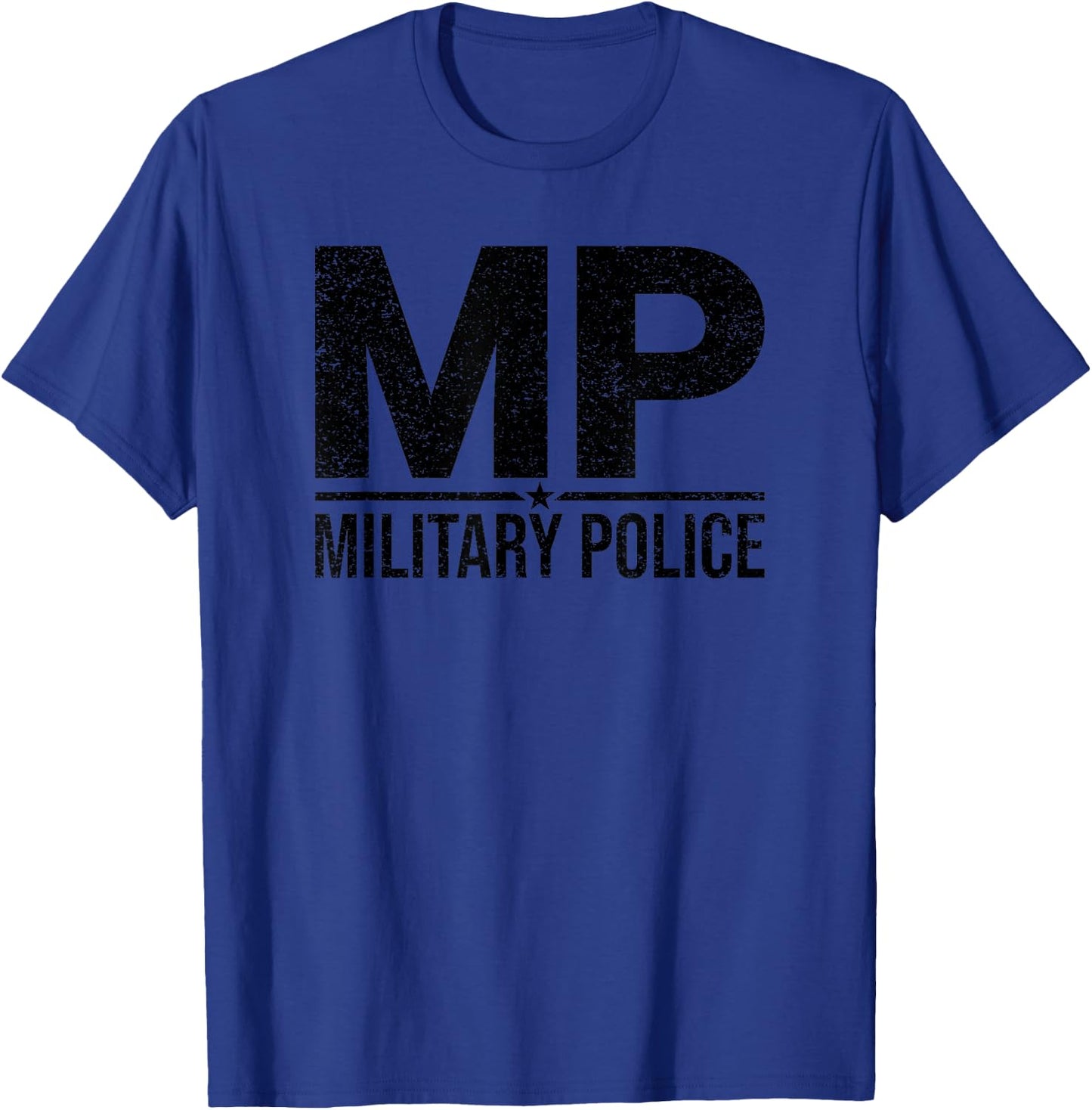Mp Military Police Corps Us Army (black) T-Shirt - T-Shirt | Royal