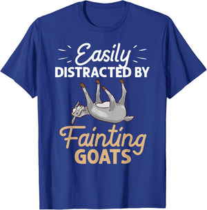 Fainting Goat Funny Tennessee Myotonic Goats T-Shirt - T-Shirt | Royal