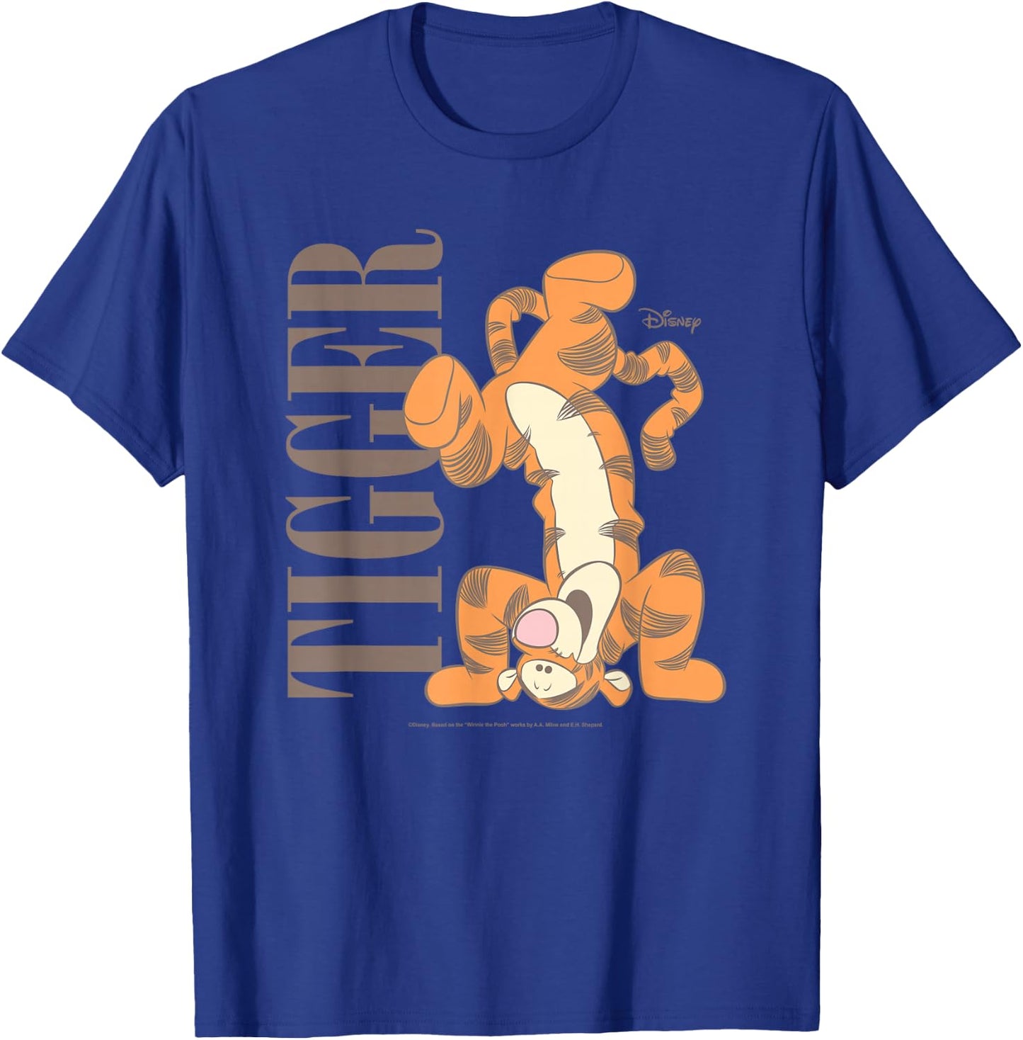 Winnie the Pooh - Muted Tigger T-Shirt - T-Shirt | Royal