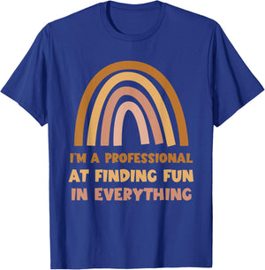 Activity Assistant Professional at Finding Fun Appreciation T-Shirt - T-Shirt | Royal