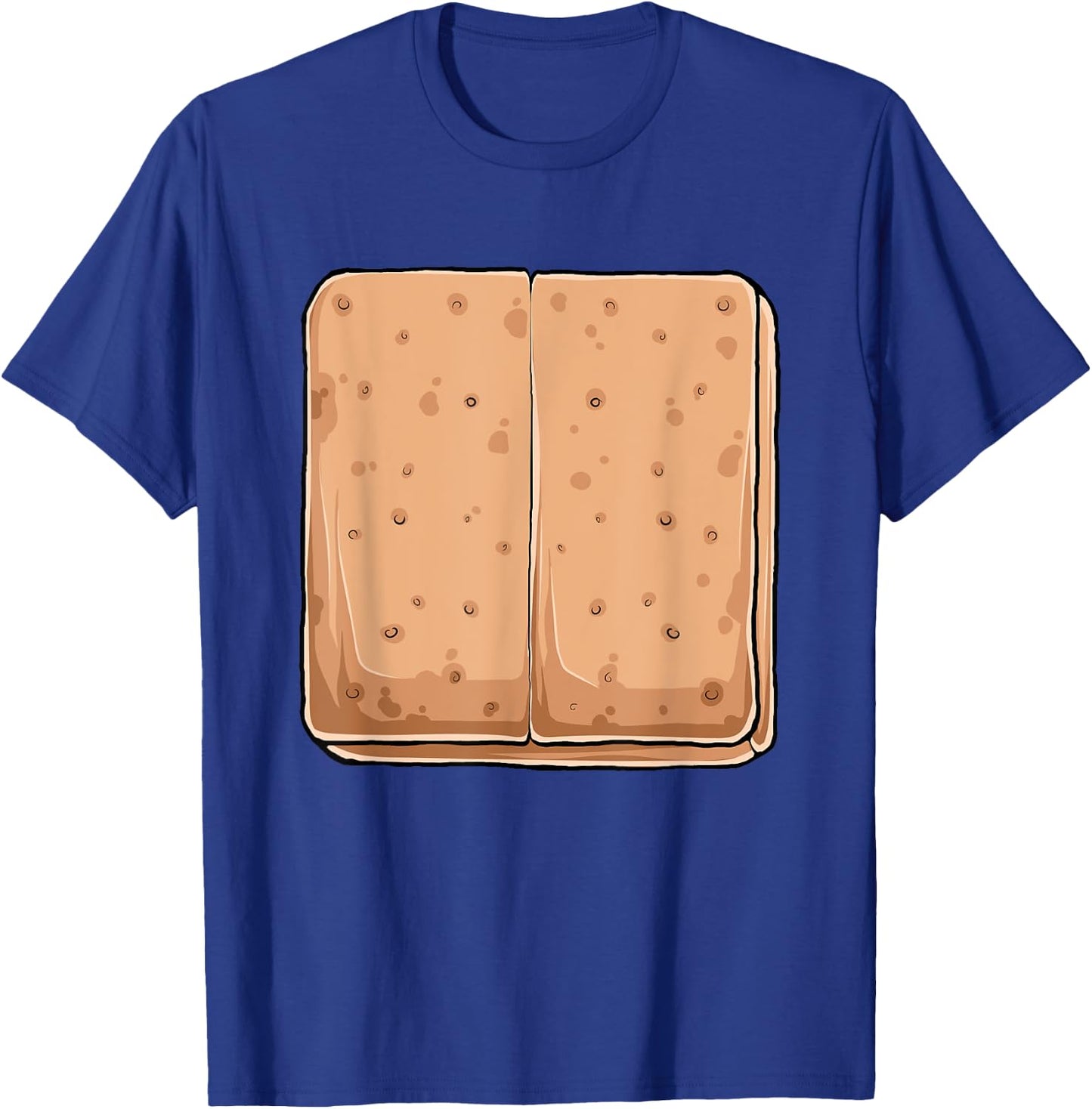 Graham Cracker S'mores Costume Group Camping T-Shirt - T-Shirt | Royal