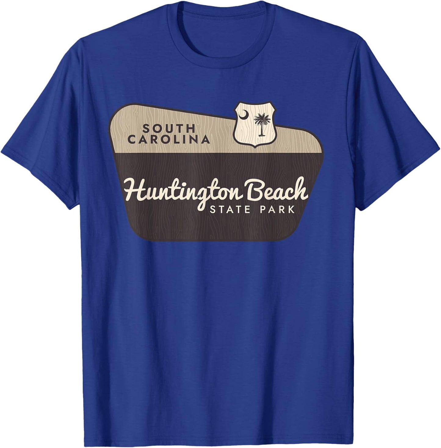 Huntington Beach State Park South Carolina Welcome Souvenir Women Kids T-Shirt - T-Shirt | Royal