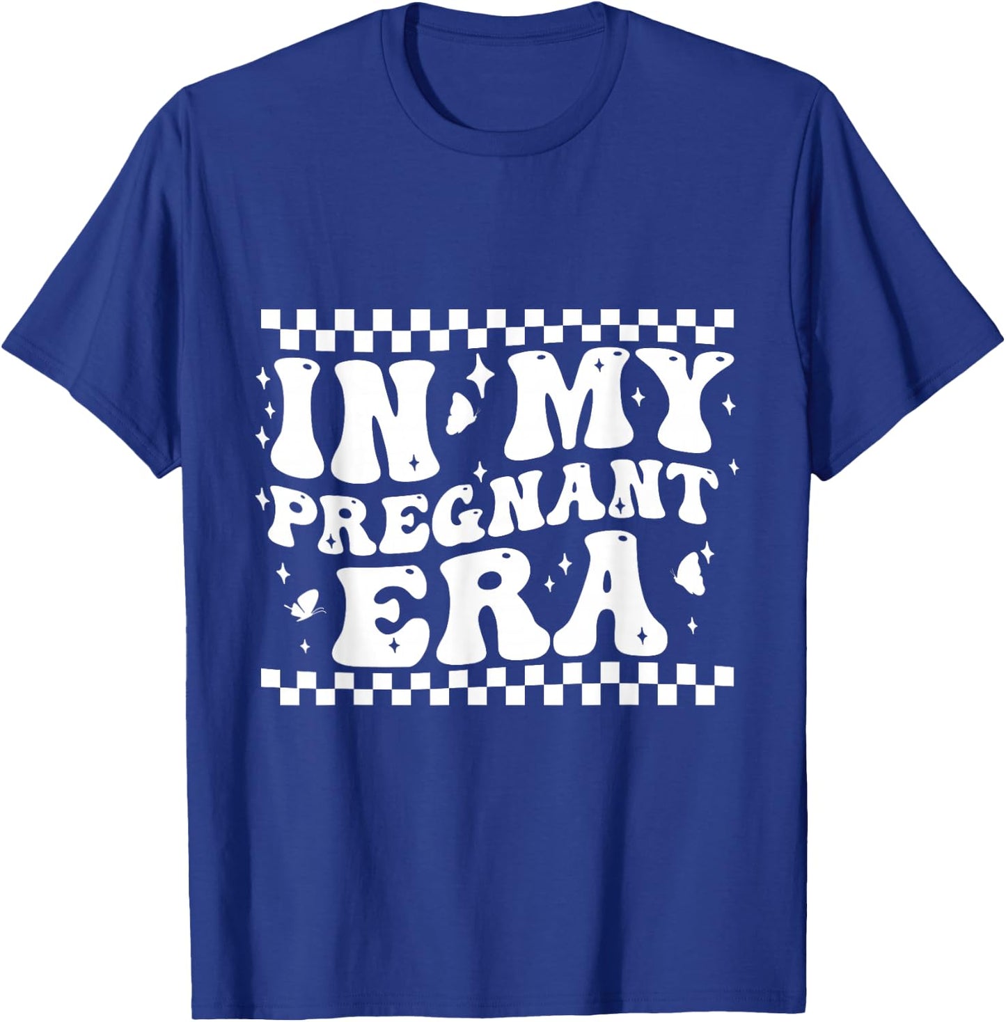 In My Pregnant Era Funny Pregnancy Announcing T-Shirt - T-Shirt | Royal