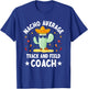Nacho Average Track and Field Coach Mexican T-Shirt - T-Shirt | Royal