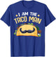 Tacomann I Am The Taco Man Shirt Funny Taco Sayings T-Shirt - T-Shirt | Royal