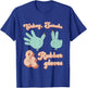 Turkey Scrubs Rubber Gloves Funny Turkey Nurse Thanksgiving T-Shirt - T-Shirt | Royal