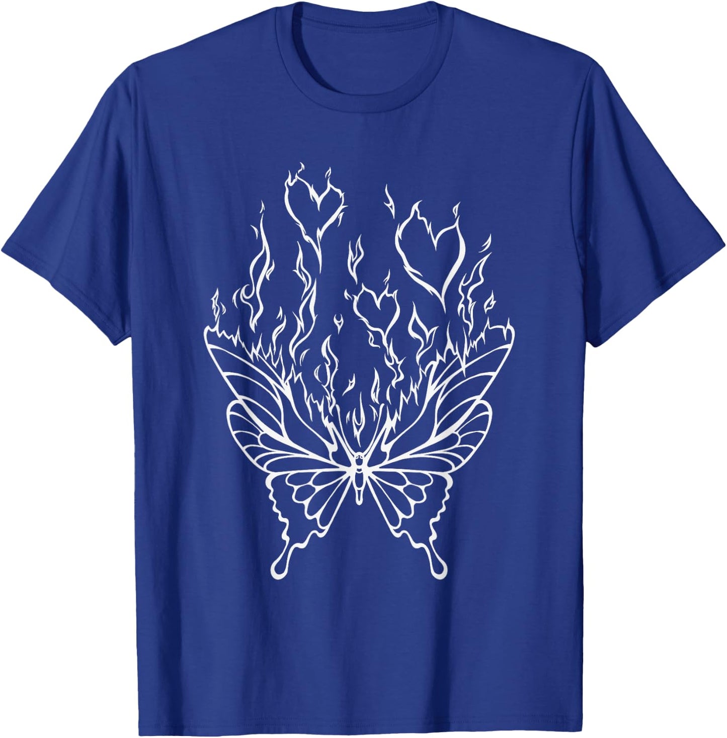 Butterfly Dark Fairy Grunge Fairycore Aesthetic Y2K Goth T-Shirt - T-Shirt | Royal