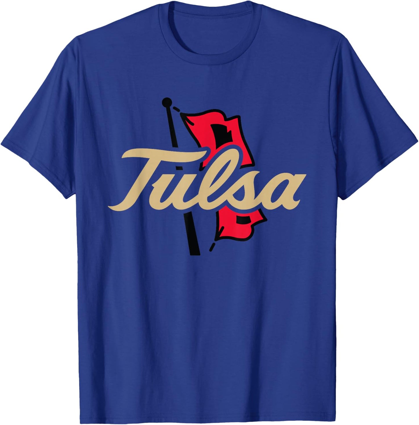 Tulsa Golden Hurricane | NCAA University Merch | NCAFTUL01 T-Shirt - T-Shirt | Royal