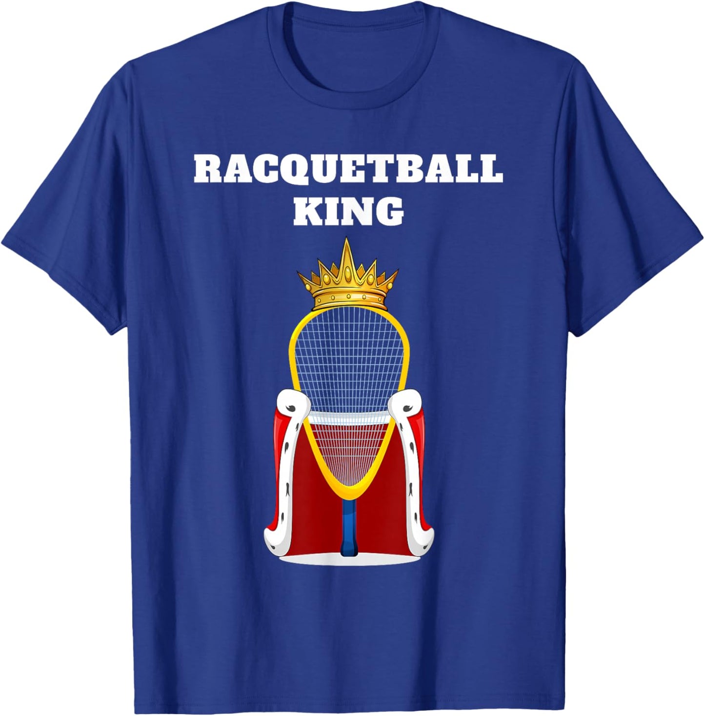 Racquetball King | Boys Racquetball Racquetball T-Shirt - T-Shirt | Royal