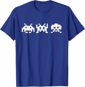 80s Video Game Vintage Retro Arcade T-Shirt - T-Shirt | Royal