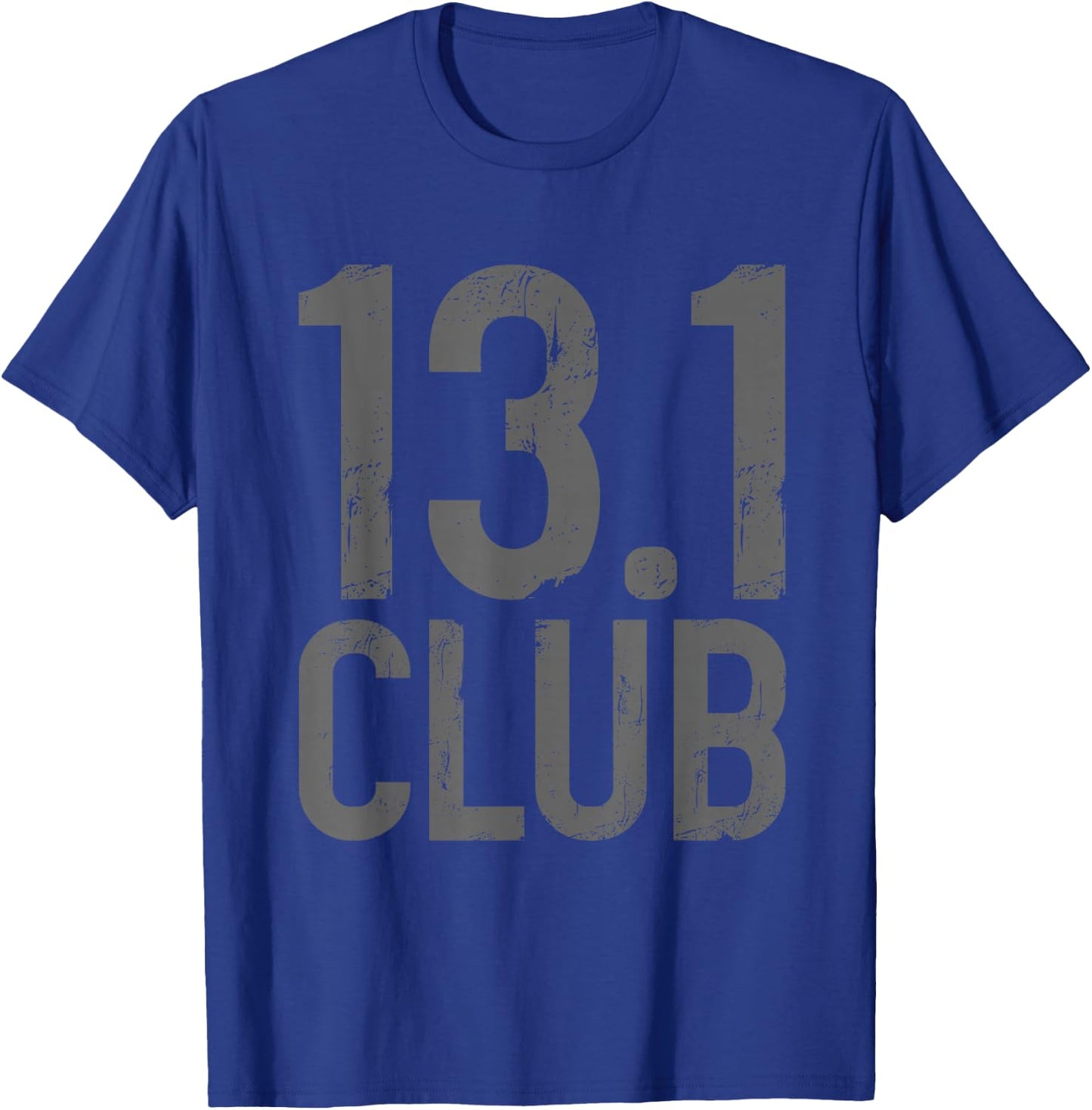 13.1 Club Half Marathon Vintage Marathoner Running Runner T-Shirt - T-Shirt | Royal