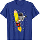 Back To School Astronaut Pencil Rocket Space Funny Kids T-Shirt - T-Shirt | Royal