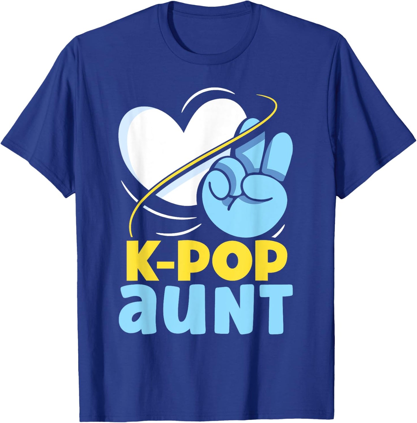K-POP Aunt Music Korean K-Pop Lover Cute T-Shirt - T-Shirt | Royal
