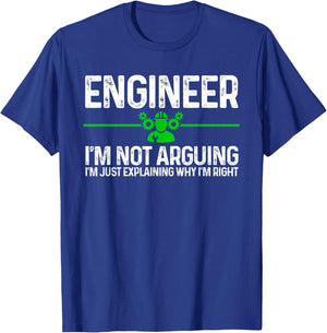 Funny Engineer Gift Women Software Civil Engineering T-Shirt - T-Shirt | Royal