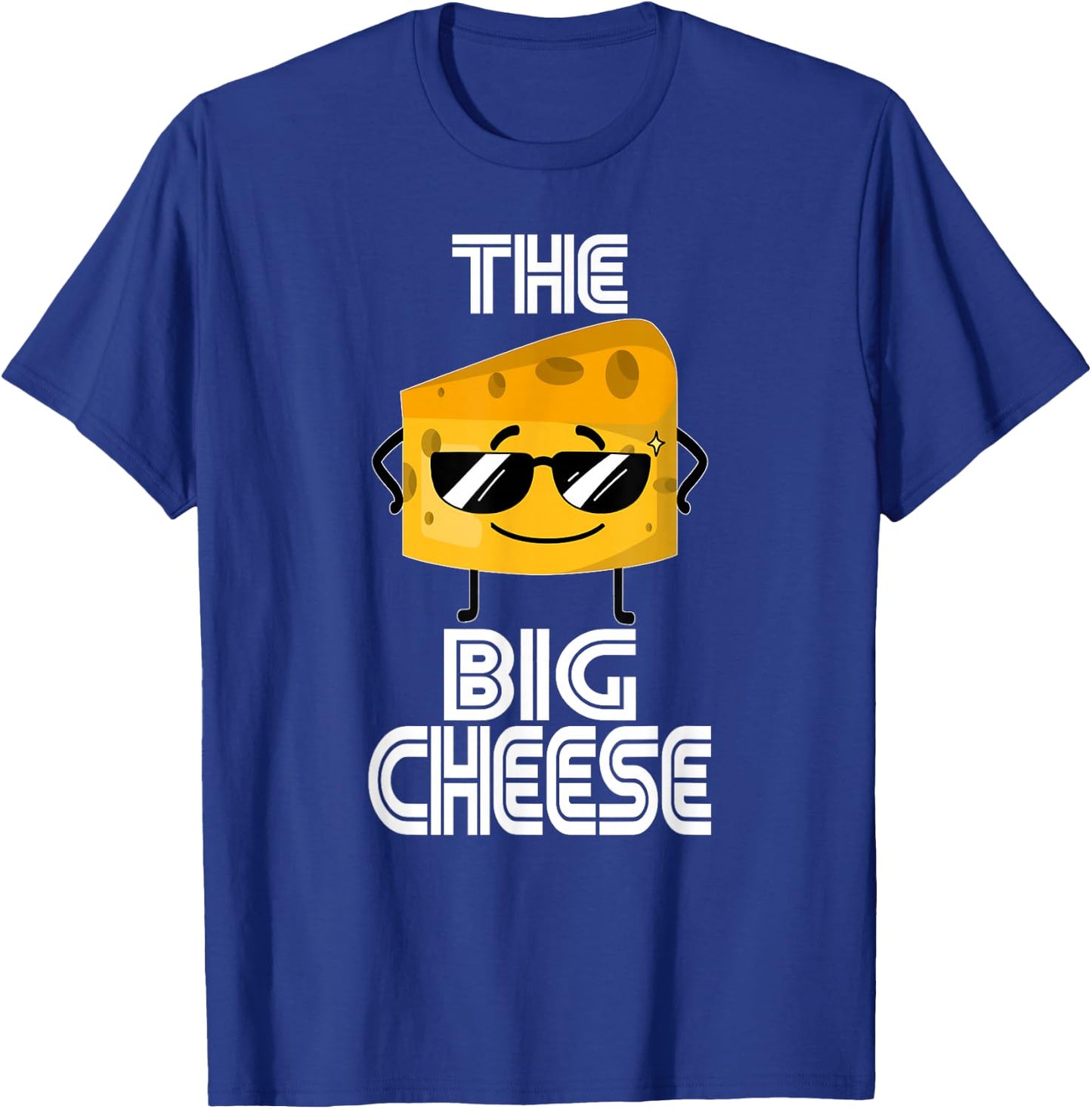 Who's Boss Here- The CEO Dad Funny Sunglasses The Big Cheese T-Shirt - T-Shirt | Royal