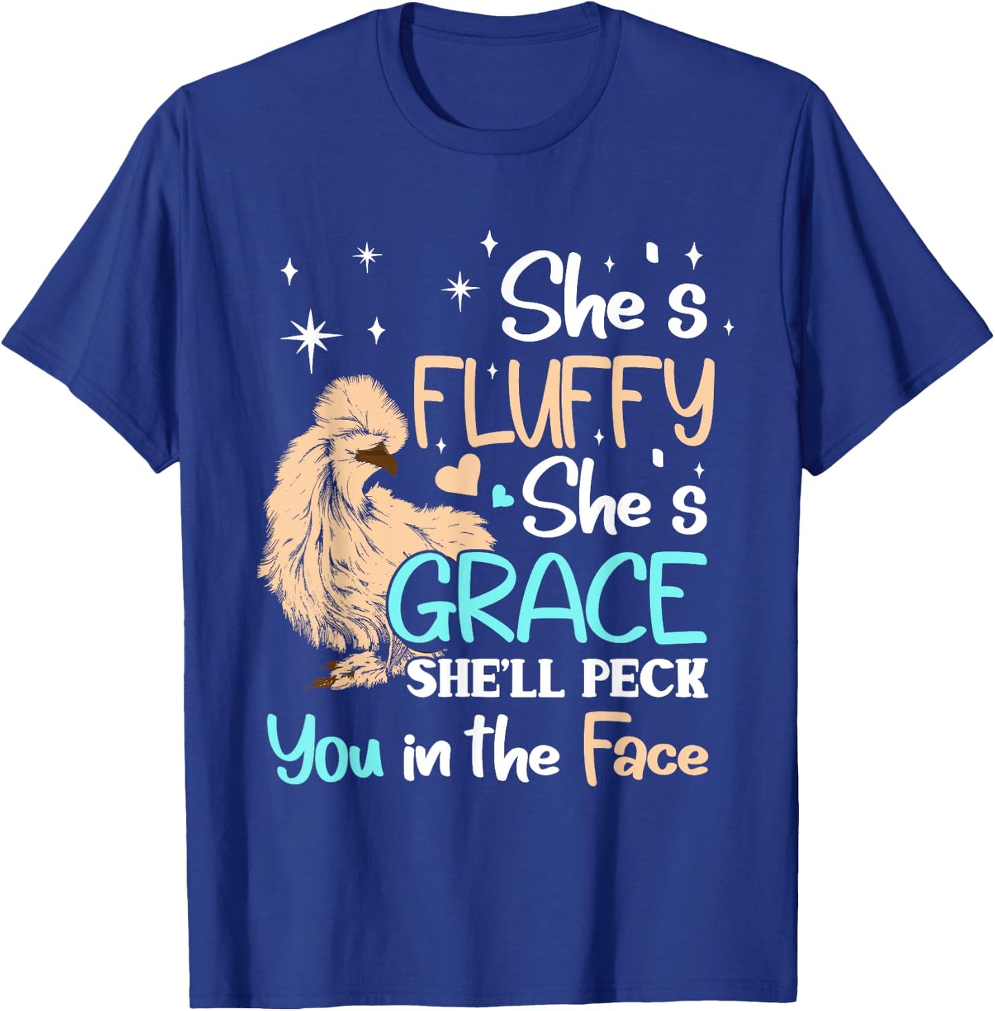 Silkie chicken T-Shirt - T-Shirt | Royal