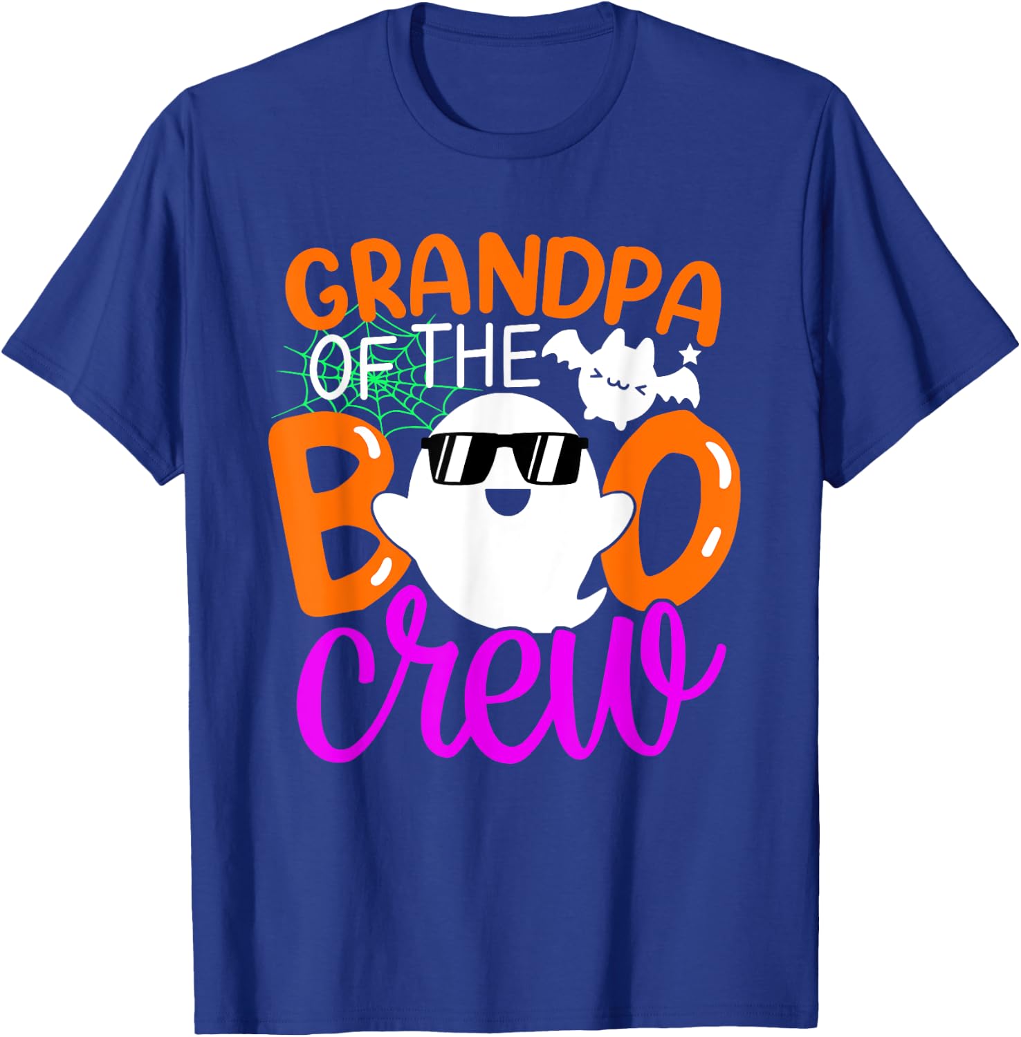 Grandpa Of The Boo Crew Shirt Halloween Family Matching T-Shirt - T-Shirt | Royal