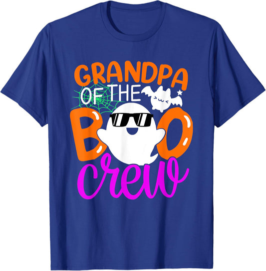 Grandpa Of The Boo Crew Shirt Halloween Family Matching T-Shirt - T-Shirt | Royal
