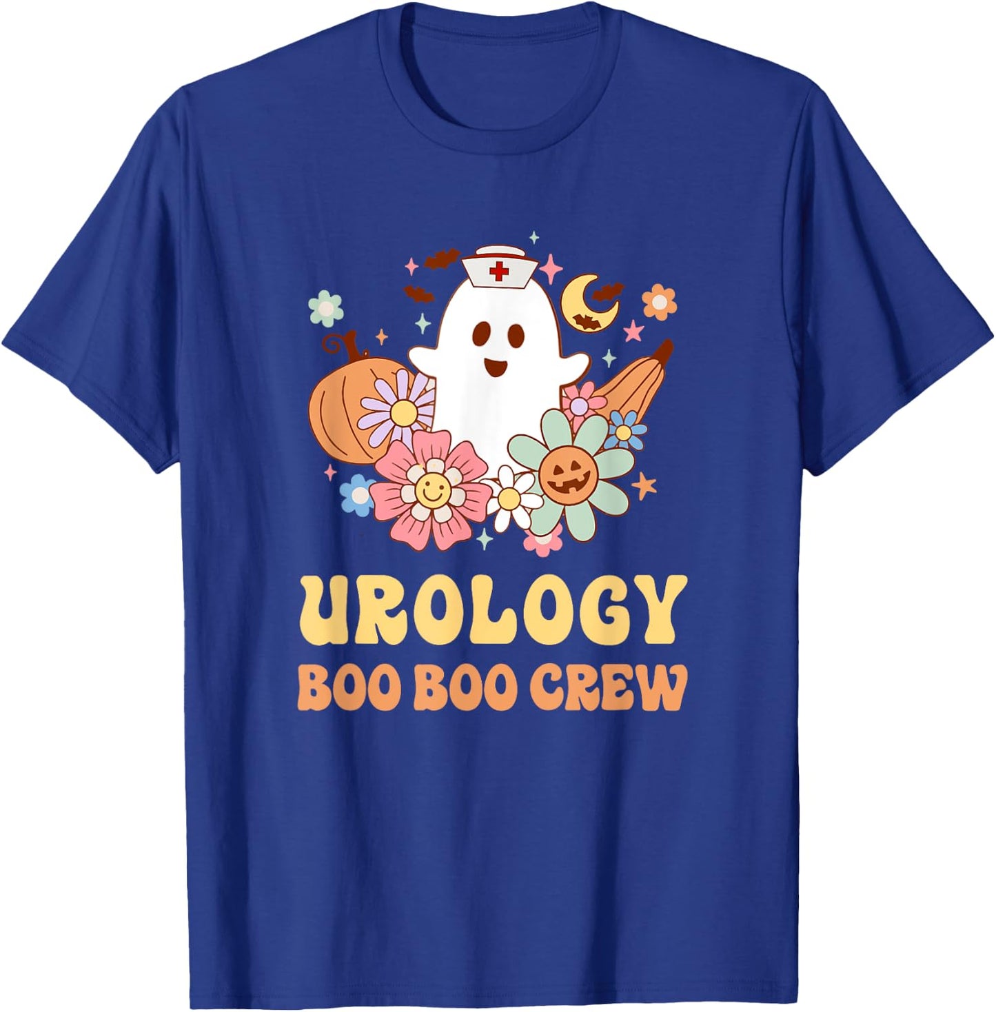 Urology Boo Boo Crew Nurse Halloween T-Shirt - T-Shirt | Royal