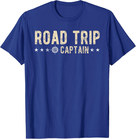 Road Trip Captain Road Trip T-Shirt - T-Shirt | Royal