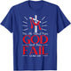 Bible Jesus Christ Religious Pastor Christian Believer T-Shirt - T-Shirt | Royal