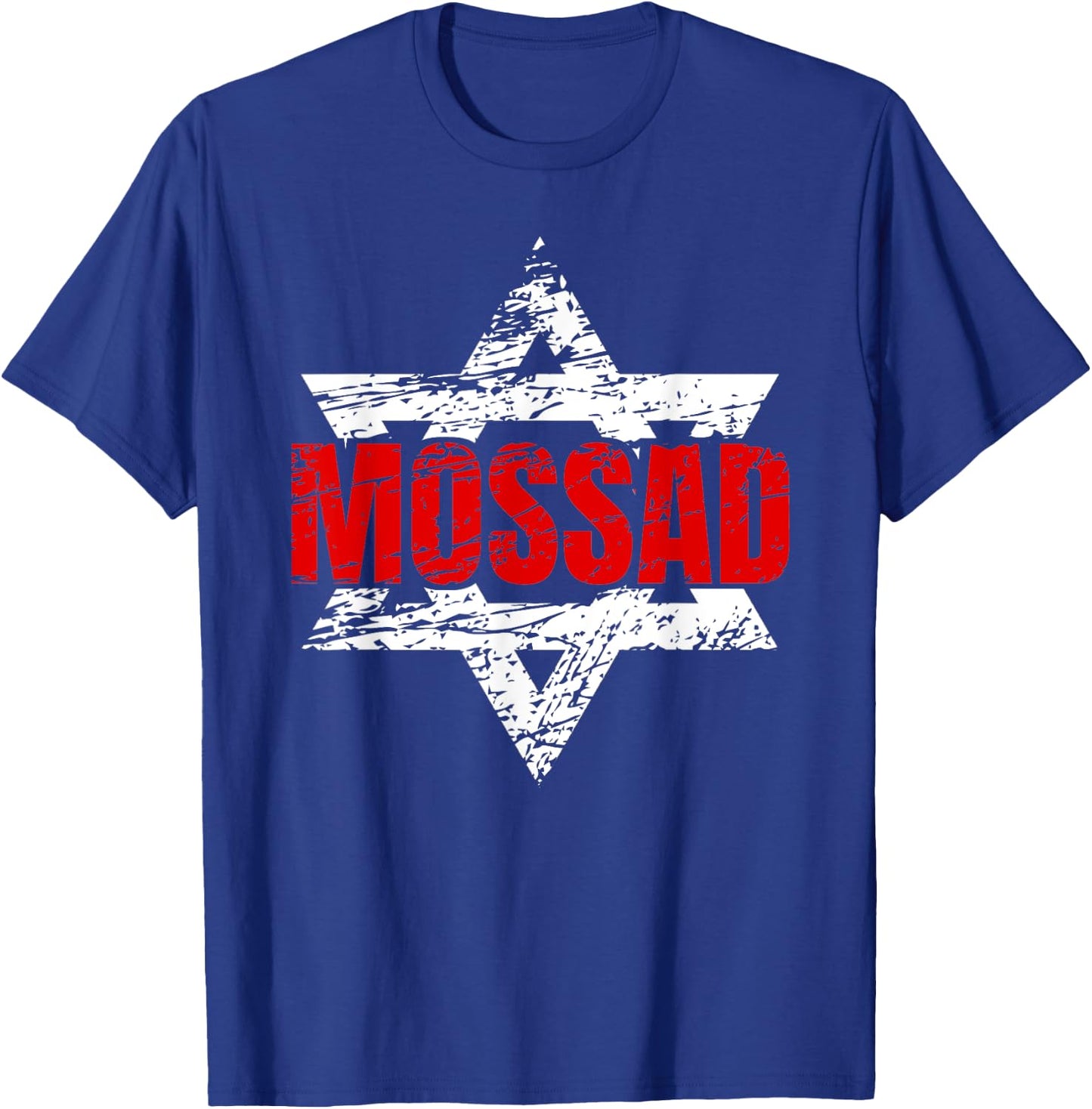 Mossad Israel Israeli Intelligence Tel Aviv Menorah IDF T-Shirt - T-Shirt | Royal