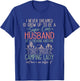 Camping Shirt Men Funny Camper Husband T-Shirt - T-Shirt | Royal