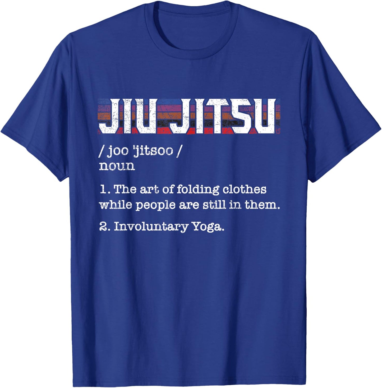 Jiu Jitsu - Grappler Martial Arts Coach Self Defense BJJ T-Shirt - T-Shirt | Royal