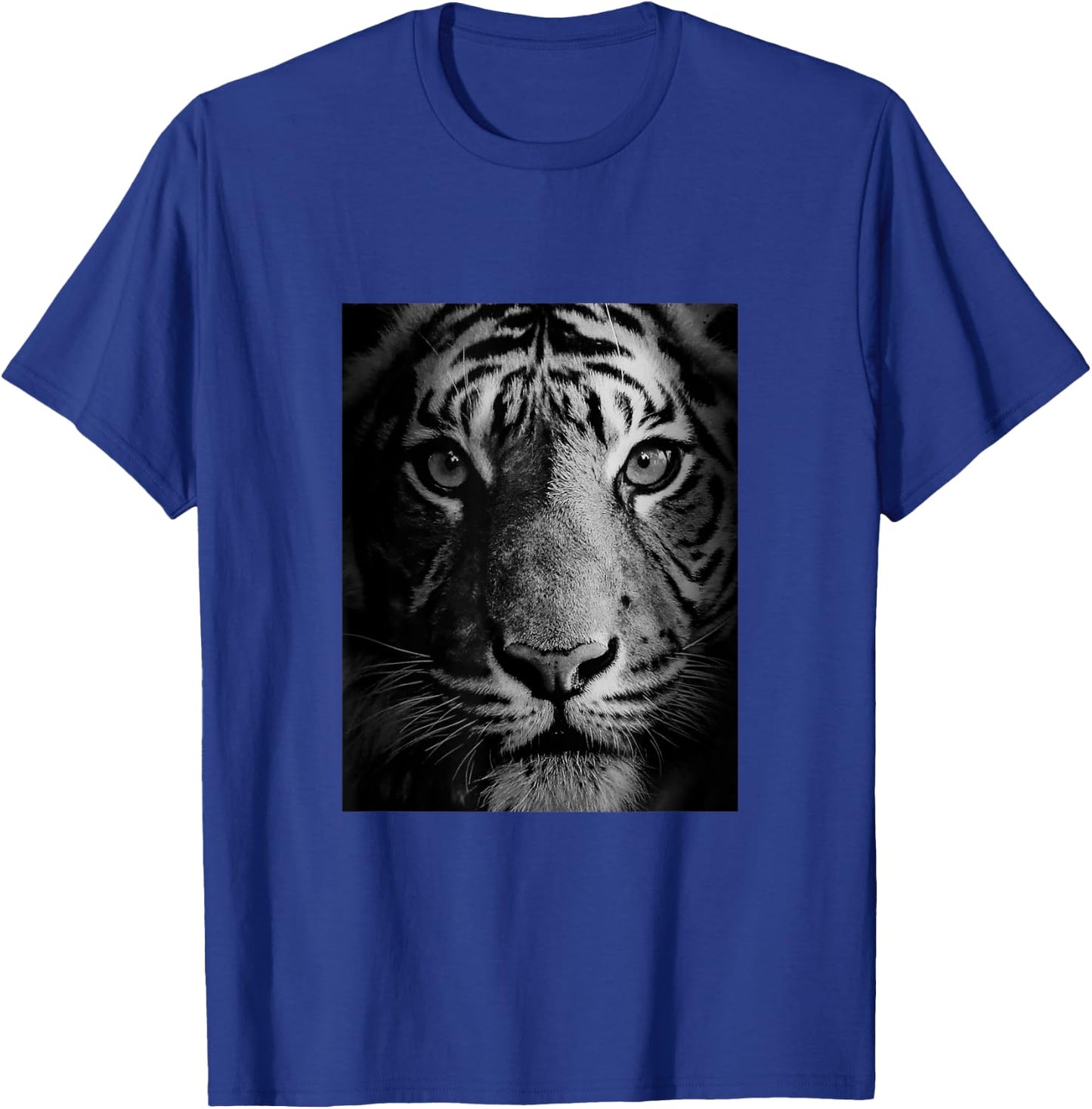 The Mountain White Tigers of Bengal Illustration Graphic T-Shirt - T-Shirt | Royal