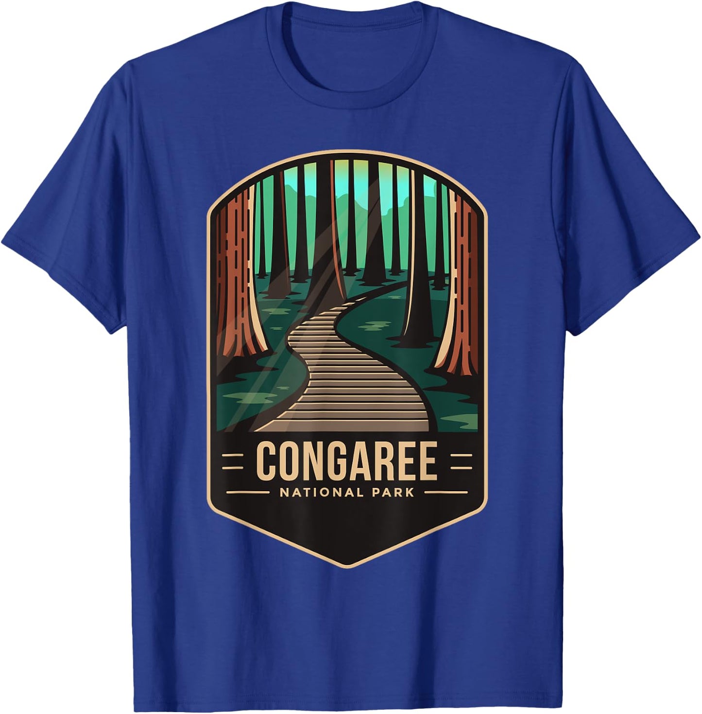 Congaree National Park 2003 South Carolina T-Shirt - T-Shirt | Royal
