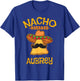Nacho Average Aubrey Personalized Name Funny Taco T-Shirt - T-Shirt | Royal