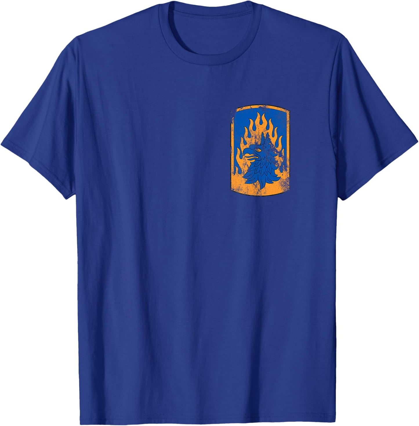 12th Combat Aviation Brigade Patch - 12th CAB Vintage T-Shirt - T-Shirt | Royal
