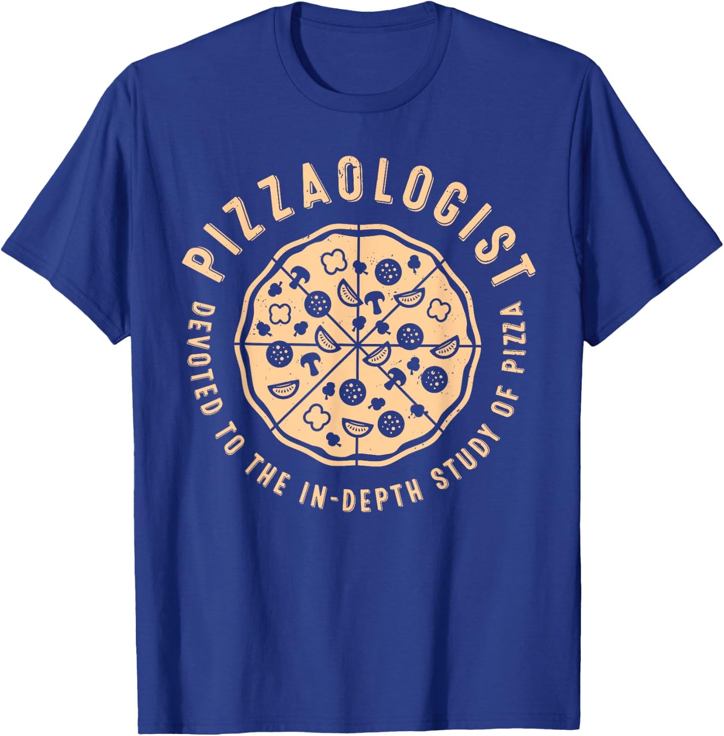Pizzaologist Pizza Maker Baker Italian Food Lover Women Men T-Shirt - T-Shirt | Royal