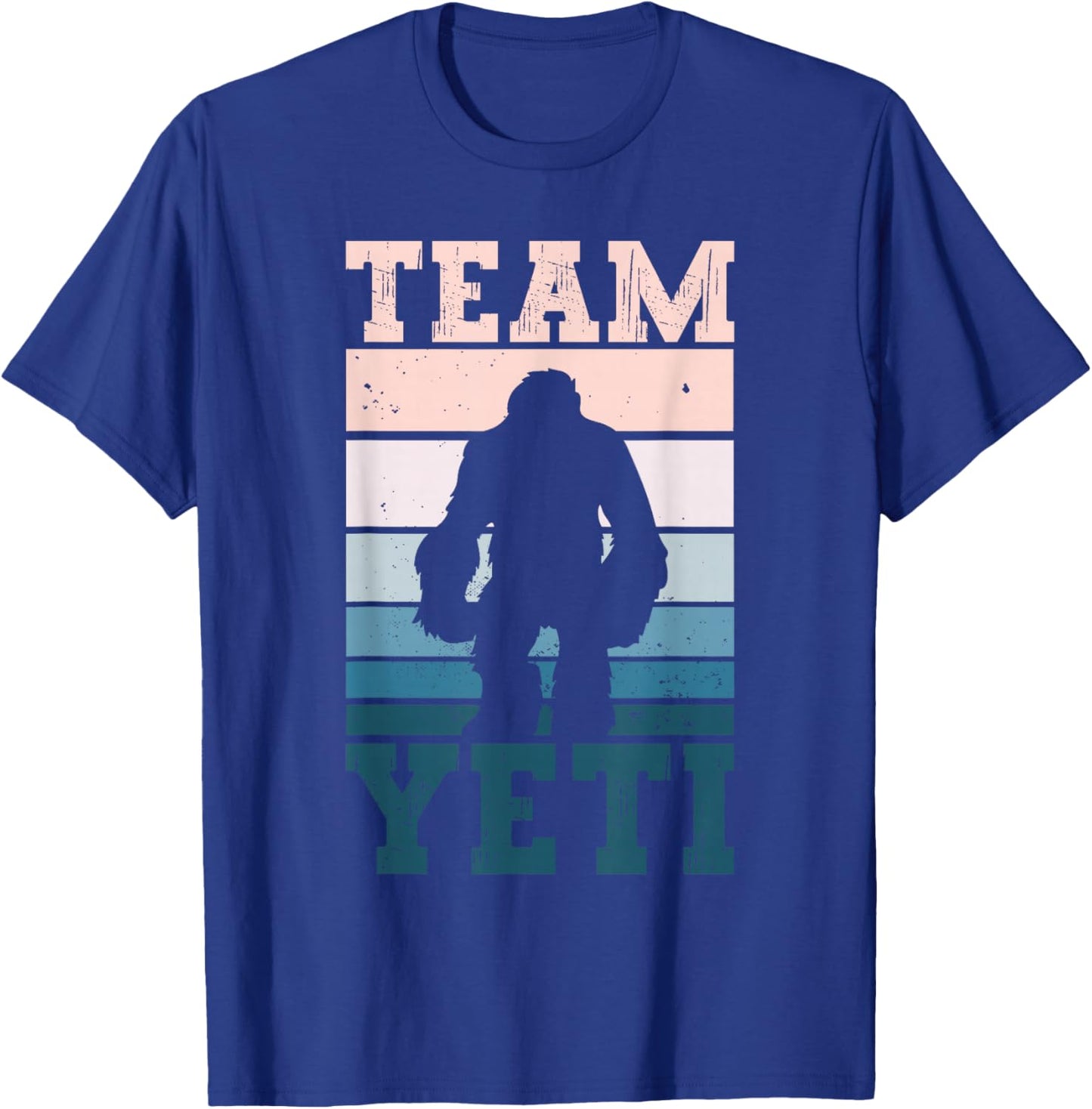 Team Yeti - Yeti Cryptid Abdominal Snowman T-Shirt - T-Shirt | Royal