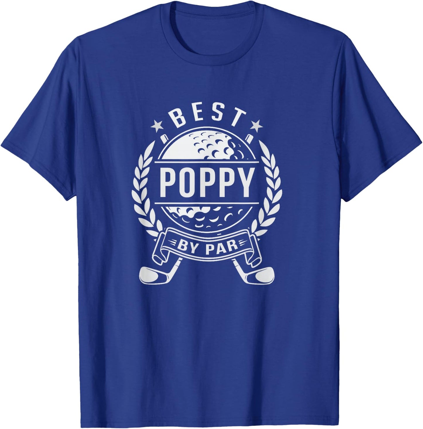 Poppy the Best by Par Golfing T-Shirt - T-Shirt | Royal