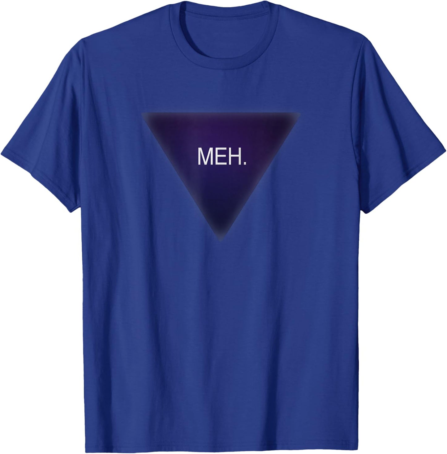 Trendy Meh Magic 8 Ball Answer T-Shirt - T-Shirt | Royal