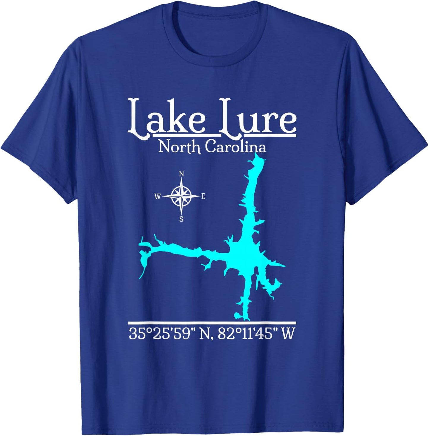 Lake Lure, North Carolina T-Shirt - T-Shirt | Royal