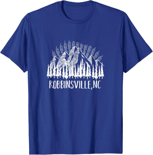 Robbinsville North Carolina Mountains NC Trip Souvenir T-Shirt - T-Shirt | Royal