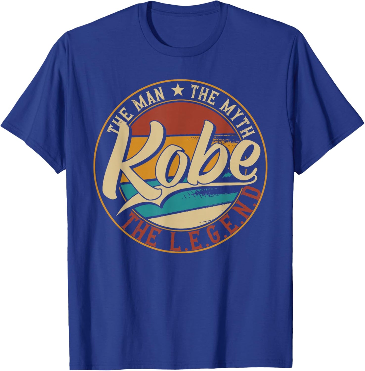 Kobe The man the myth the legend T-Shirt - T-Shirt | Royal
