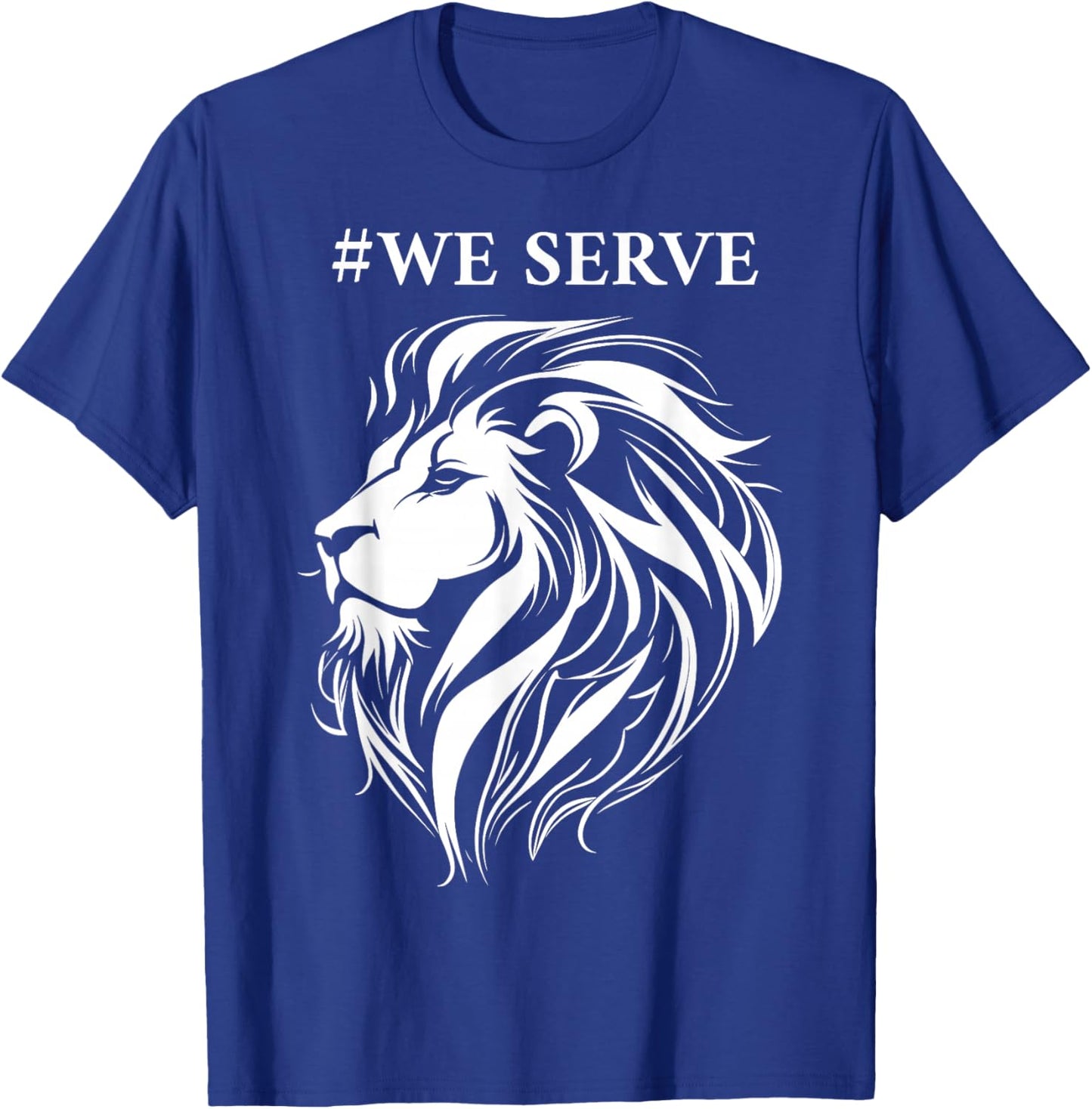 Lions Club International We Serve Lions T-Shirt - T-Shirt | Royal