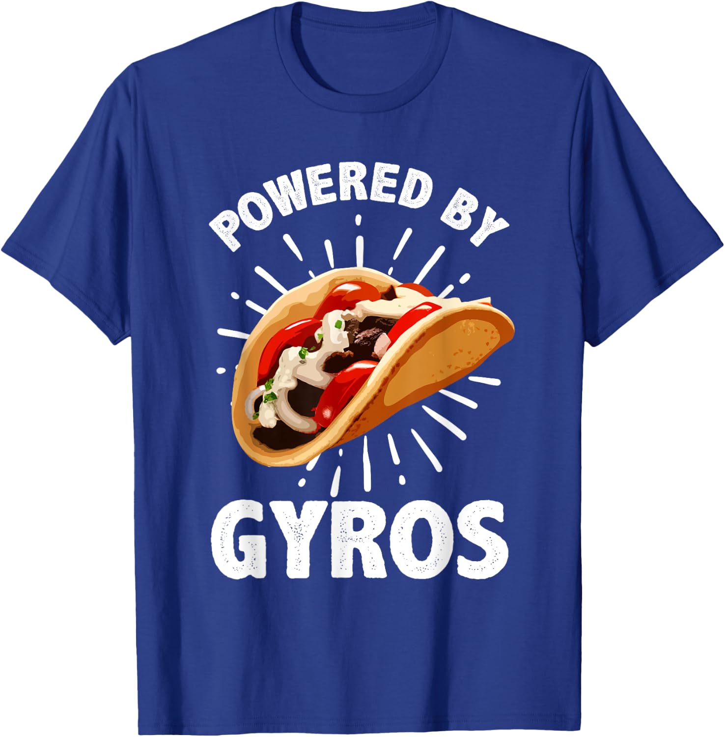 Cool Gyro Women Gyros Greek Food Kebab Meat Lovers T-Shirt - T-Shirt | Royal