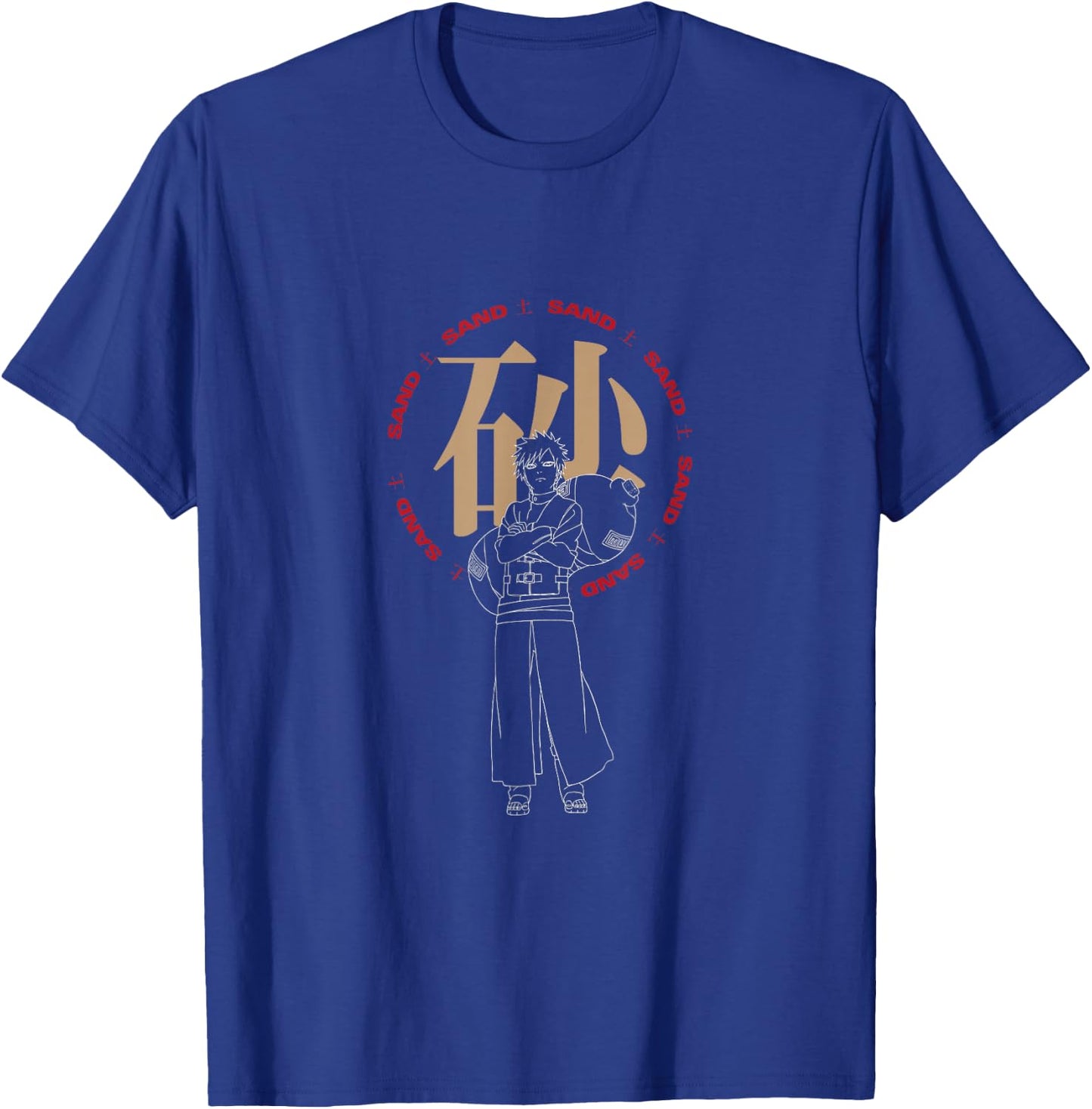 Naruto Shippuden Gaara Sand T-Shirt - T-Shirt | Royal