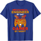 Mechanical Engineer By Day Gamer By Night Mechanical Engineering T-Shirt - T-Shirt | Royal